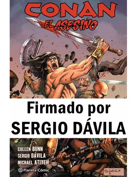 es::Conan El asesino Integral Firmado por Sergio Dávila
