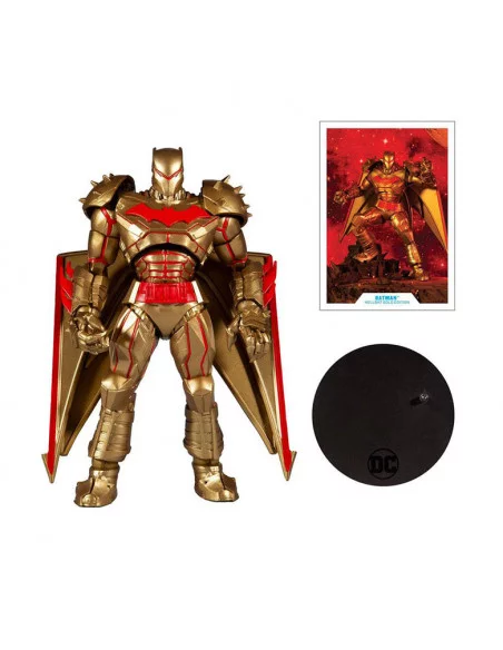 es::DC Multiverse Figura Batman Hellbat Suit Gold Edition 18 cm