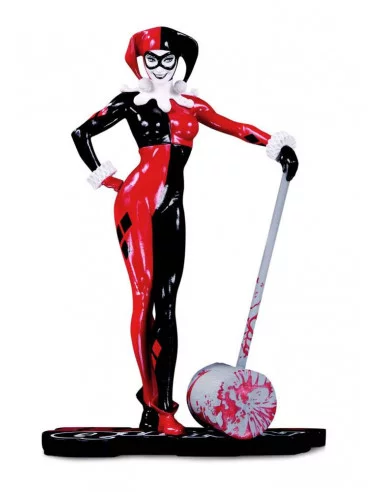 es::DC Comics Red, White & Black Estatua Harley Quinn by Adam Hughes 19 cm
