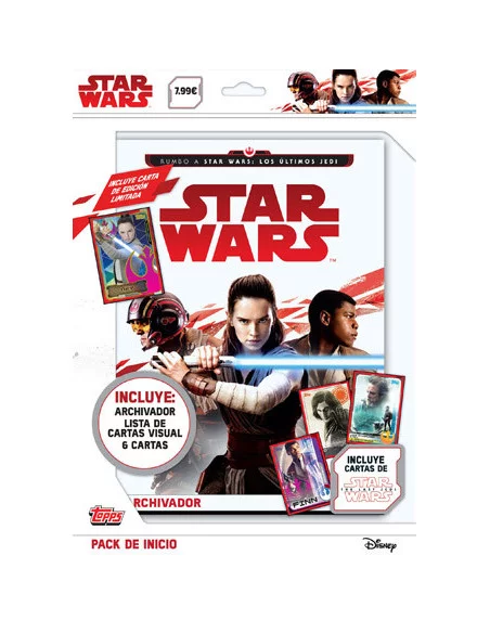 es::SW Rumbo a Los Últimos Jedi Cards - Pack de inicio