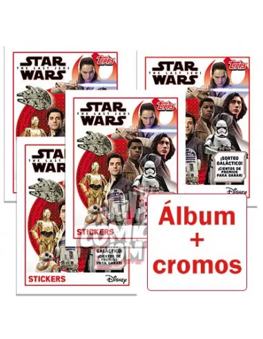 es::SW The Last Jedi Cromos - Pack de inicio