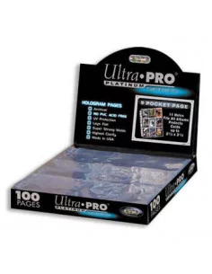 es::Ultra Pro Hojas 9 Bolsillos Platinum Ultra Para Trading Cards 100