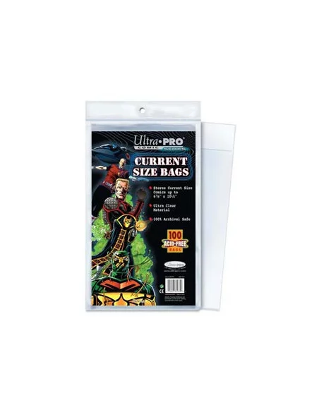 es::Ultra Pro Bolsas para Cómic Current Size 100