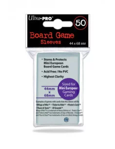es::Funda Juego de tablero Mini European Ultra Pro 50