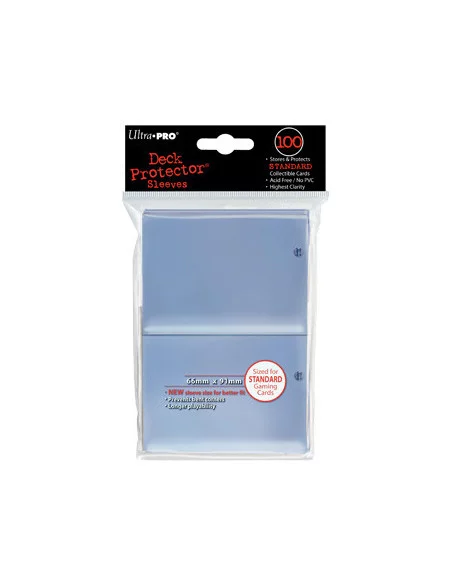 es::Deck Protector Sleeves 100 fundas transparentes Ultra Pro