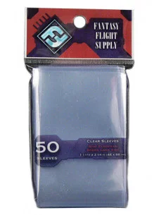 es::Fundas Juego de Tablero Europeo Mini Rojo Fantasy Flight. 50 unidades.