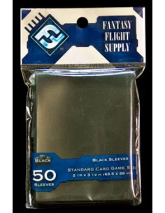 es::Fundas para cartas Color negro Fantasy Flight. 50 unidades