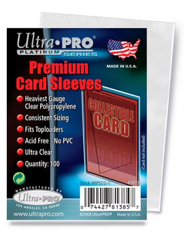 es::Ultra Pro Fundas Para Cartas Premium Card Sleeves 100