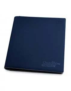 es::Ultimate Guard 12-Pocket QuadRow Portfolio XenoSkin Azul Marino