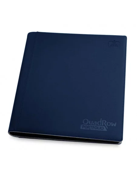 es::Ultimate Guard 12-Pocket QuadRow Portfolio XenoSkin Azul Marino