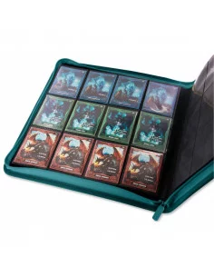es::Ultimate Guard 12-Pocket QuadRow ZipFolio XenoSkin Gasolina Azul 2