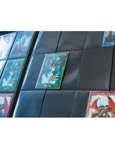 es::Ultimate Guard 12-Pocket QuadRow ZipFolio XenoSkin Gasolina Azul