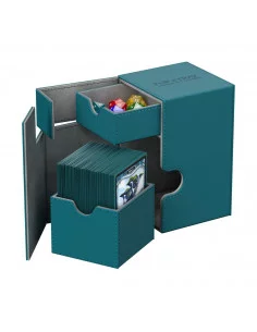 es::Ultimate Guard Flip´n´Tray Deck Case 100+ Caja de Cartas Tamaño Estándar XenoSkin Gasolina Azul