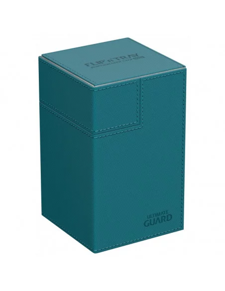 es::Ultimate Guard Flip´n´Tray Deck Case 100+ Caja de Cartas Tamaño Estándar XenoSkin Gasolina Azul
