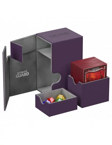 es::Ultimate Guard Flip´n´Tray Deck Case 80+ Tamaño Estándar XenoSkin™ Violeta