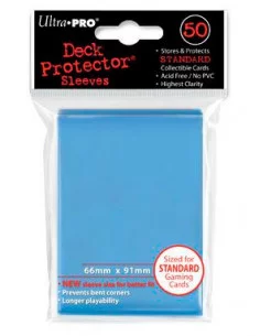 es::Deck Protector Sleeves Azul claro 50 fundas Ultra Pro