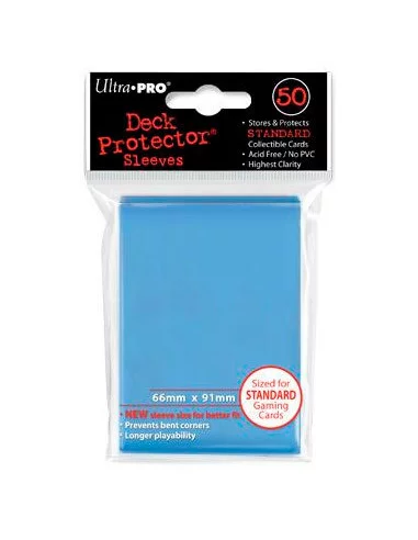 es::Deck Protector Sleeves Azul claro 50 fundas Ultra Pro