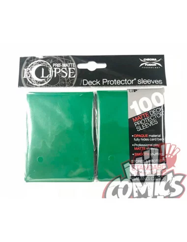es::PRO-Matte Eclipse Forest Green Deck Protector sleeves 100