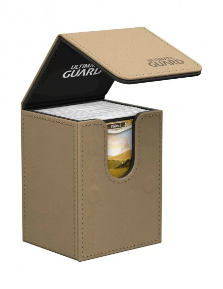 es::Ultimate Guard Flip Deck Case 80+ Caja de Cartas Tamaño Estándar Beige