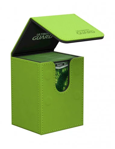 es::Ultimate Guard Flip Deck Case 80+ Caja de Cartas Tamaño Estándar Verde