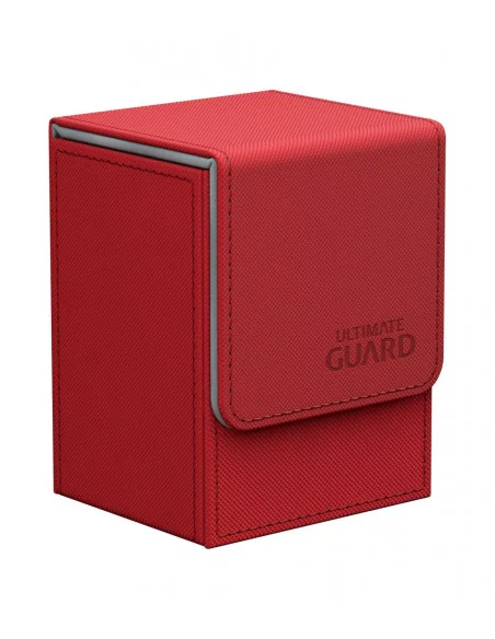 es::Ultimate Guard Flip Deck Case 80+ Caja de Cartas Tamaño Estándar XenoSkin Rojo