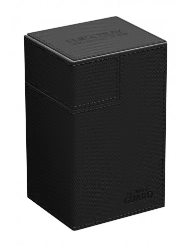 es::Ultimate Guard Flip´n´Tray Deck Case 80+ Caja de Cartas Tamaño Estándar XenoSkin Negro