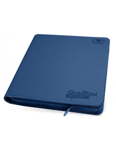 es::Ultimate Guard 12-Pocket QuadRow ZipFolio XenoSkin Azul Marino