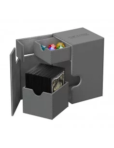 es::Ultimate Guard Flip´n´Tray Deck Case 100+ Tamaño Estándar XenoSkin™ Gris