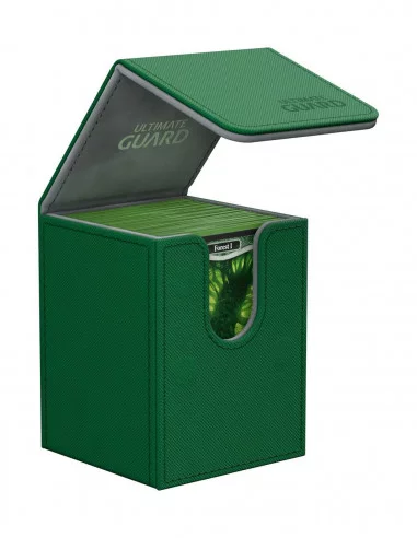 es::Ultimate Guard Flip Deck Case 100+ Caja de Cartas Tamaño Estándar XenoSkin Verde