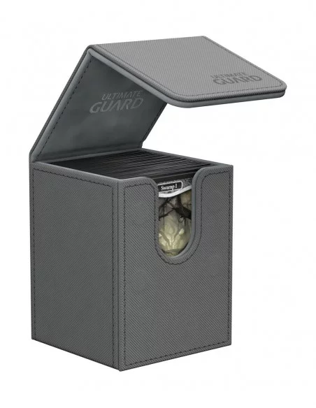 es::Ultimate Guard Flip Deck Case 100+ Caja de Cartas Tamaño Estándar XenoSkin Gris
