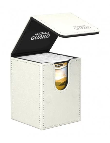 es::Ultimate Guard Flip Deck Case 100+ Caja de Cartas Tamaño Estándar Blanco