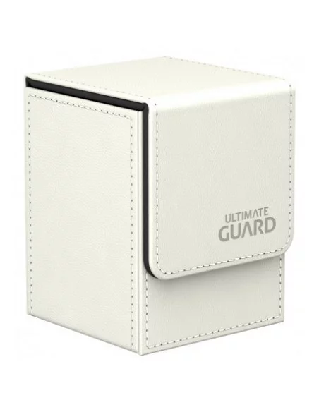 es::Ultimate Guard Flip Deck Case 100+ Caja de Cartas Tamaño Estándar Blanco