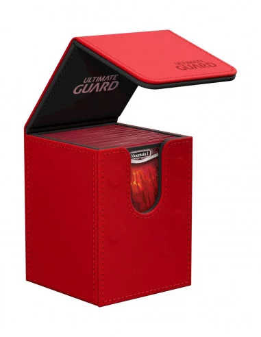 es::Ultimate Guard Flip Deck Case 100+ Caja de Cartas Tamaño Estándar Rojo