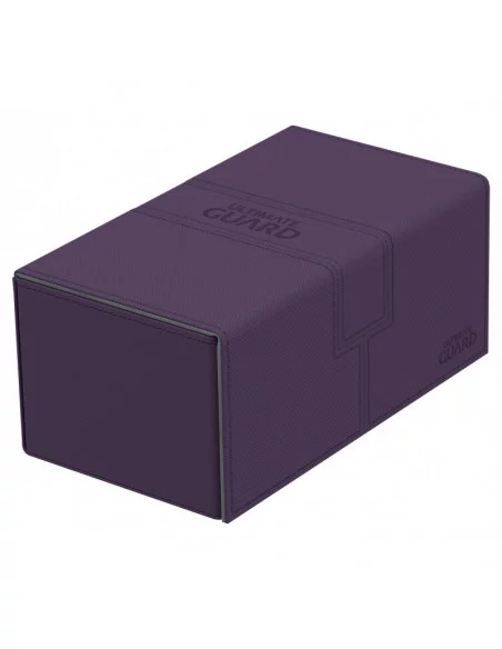 es::Ultimate Guard Twin Flip´n´Tray Deck Case 200+ Caja de Cartas Tamaño Estándar XenoSkin Violeta