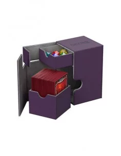 es::Ultimate Guard Flip´n´Tray Deck Case 100+ Caja de Cartas Tamaño Estándar XenoSkin Violeta
