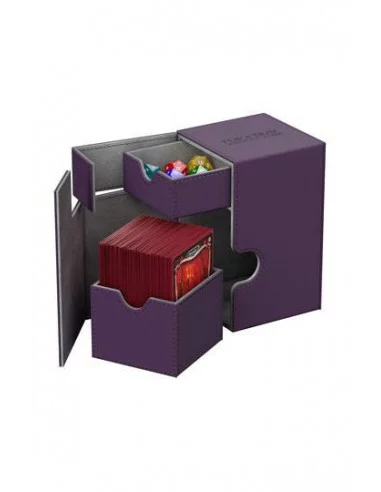 es::Ultimate Guard Flip´n´Tray Deck Case 100+ Caja de Cartas Tamaño Estándar XenoSkin Violeta