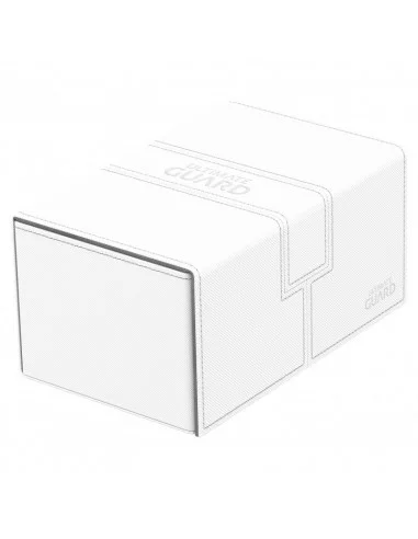 es::Ultimate Guard Twin Flip´n´Tray Deck Case 160+ Caja de Cartas Tamaño Estándar XenoSkin Blanco