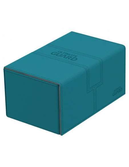 es::Ultimate Guard Twin Flip´n´Tray Deck Case 160+ Caja de Cartas Tamaño Estándar XenoSkin Gasolina Azul