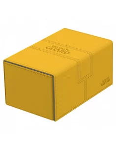 es::Ultimate Guard Twin Flip´n´Tray Deck Case 160+ Caja de Cartas Tamaño Estándar XenoSkin Ámbar 2