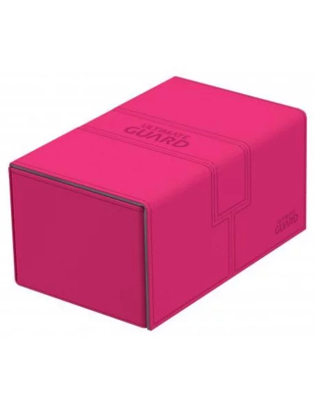 es::Ultimate Guard Twin Flip´n´Tray Deck Case 160+ Tamaño Estándar XenoSkin™ Fucsia