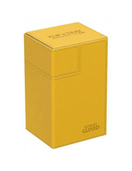 es::Ultimate Guard Flip´n´Tray Deck Case 80+ Tamaño Estándar XenoSkin™ Ámbar