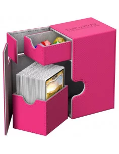 es::Ultimate Guard Flip´n´Tray Deck Case 80+ Tamaño Estándar XenoSkin™ Fucsia