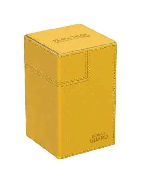 es::Ultimate Guard Flip´n´Tray Deck Case 100+ Tamaño Estándar XenoSkin™ Ámbar
