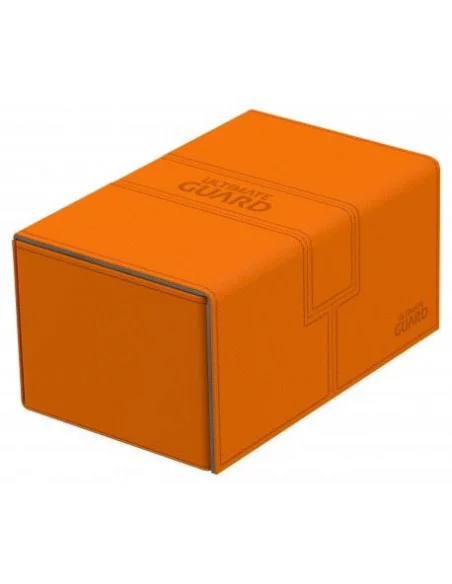 es::Ultimate Guard Twin Flip´n´Tray Deck Case 160+ Tamaño Estándar XenoSkin™ Naranja