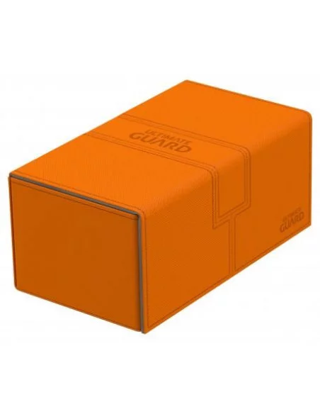 es::Ultimate Guard Twin Flip´n´Tray Deck Case 200+ Caja de Cartas Tamaño Estándar XenoSkin Naranja