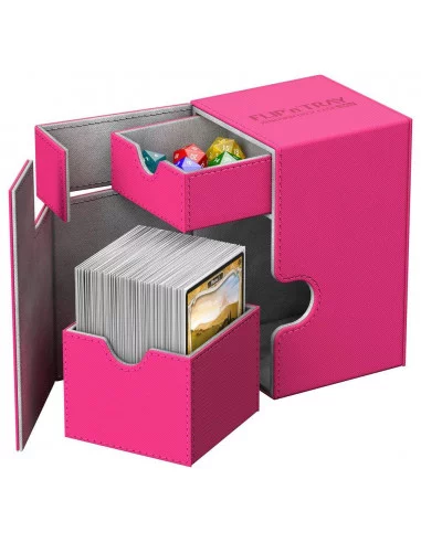 es::Ultimate Guard Flip´n´Tray Deck Case 100+ Tamaño Estándar XenoSkin™ Fucsia