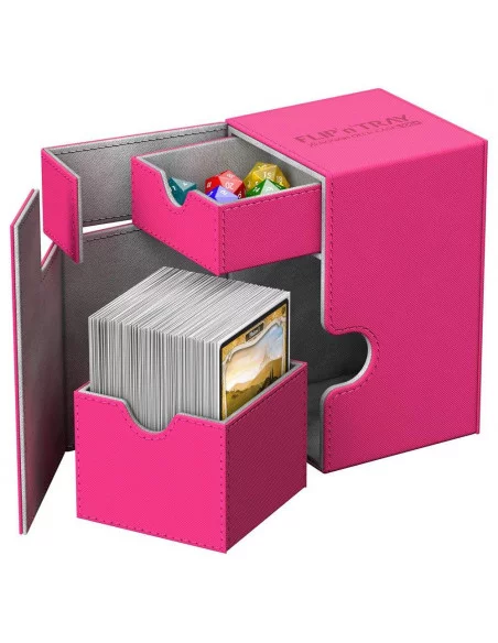 es::Ultimate Guard Flip´n´Tray Deck Case 100+ Tamaño Estándar XenoSkin™ Fucsia