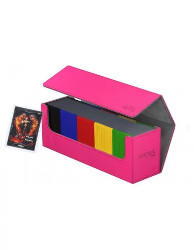 es::Ultimate Guard Arkhive 400+ Caja de Cartas Tamaño Estándar XenoSkin™ Fucsia