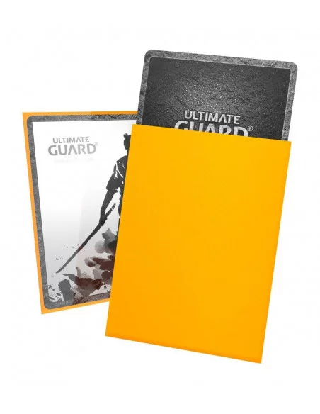 es::Ultimate Guard Katana Sleeves Tamaño Estándar Amarillo 100 fundas para cartas