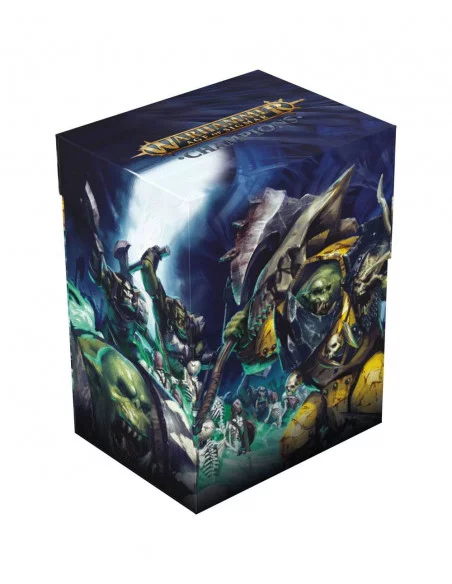 es::Warhammer Age of Sigmar: Champions Basic Deck Case 80+ Tamaño Estándar Destruction vs. Death